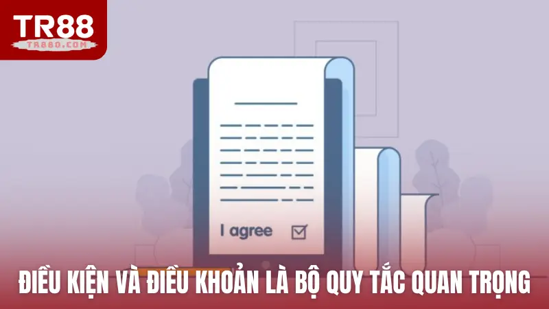 Điều kiện và điều khoản là bộ quy tắc quan trọng tại TR88