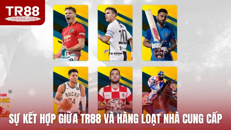 Sự kết hợp giữa TR88 và hàng loạt nhà cung cấp uy tín