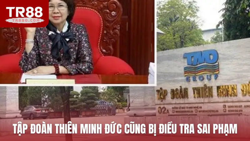 Tập đoàn Thiên Minh Đức cũng bị điều tra sai phạm