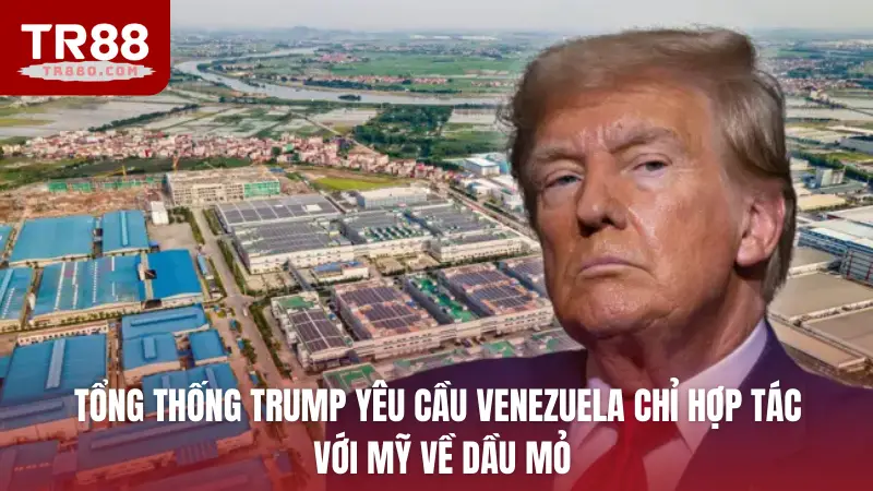 Tổng thống Trump yêu cầu Venezuela chỉ hợp tác với Mỹ về dầu mỏ