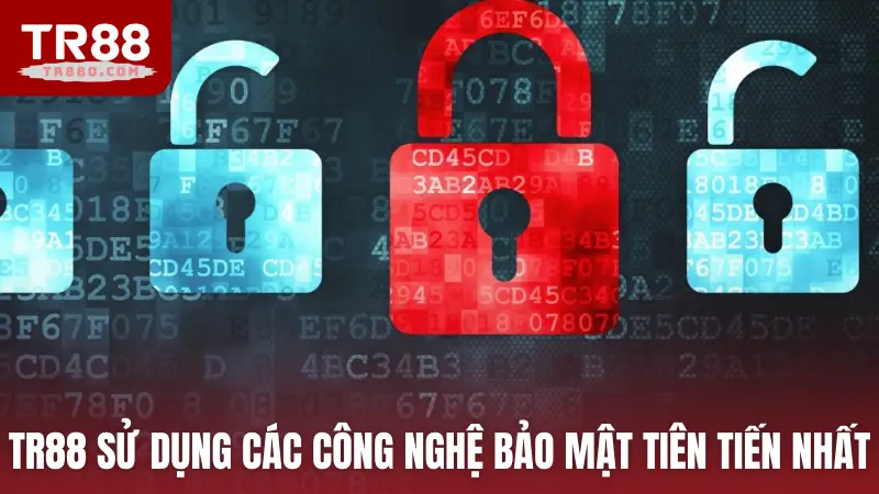 TR88 sử dụng các công nghệ bảo mật tiên tiến nhất